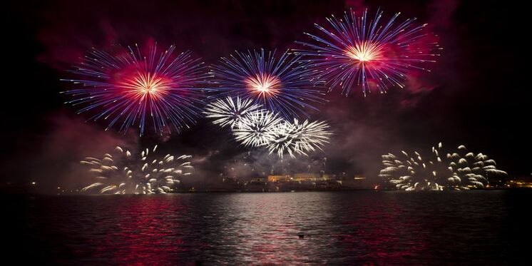 Photo of the July 4th Fireworks at Put-in-Bay