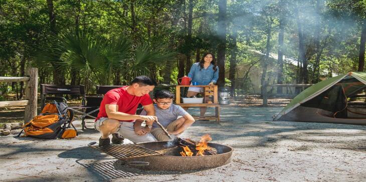 Camping at Put-in-Bay Picture