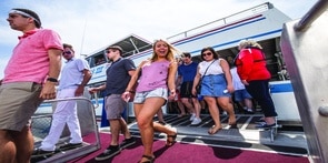 Photo of the ferry to Put-in-Bay